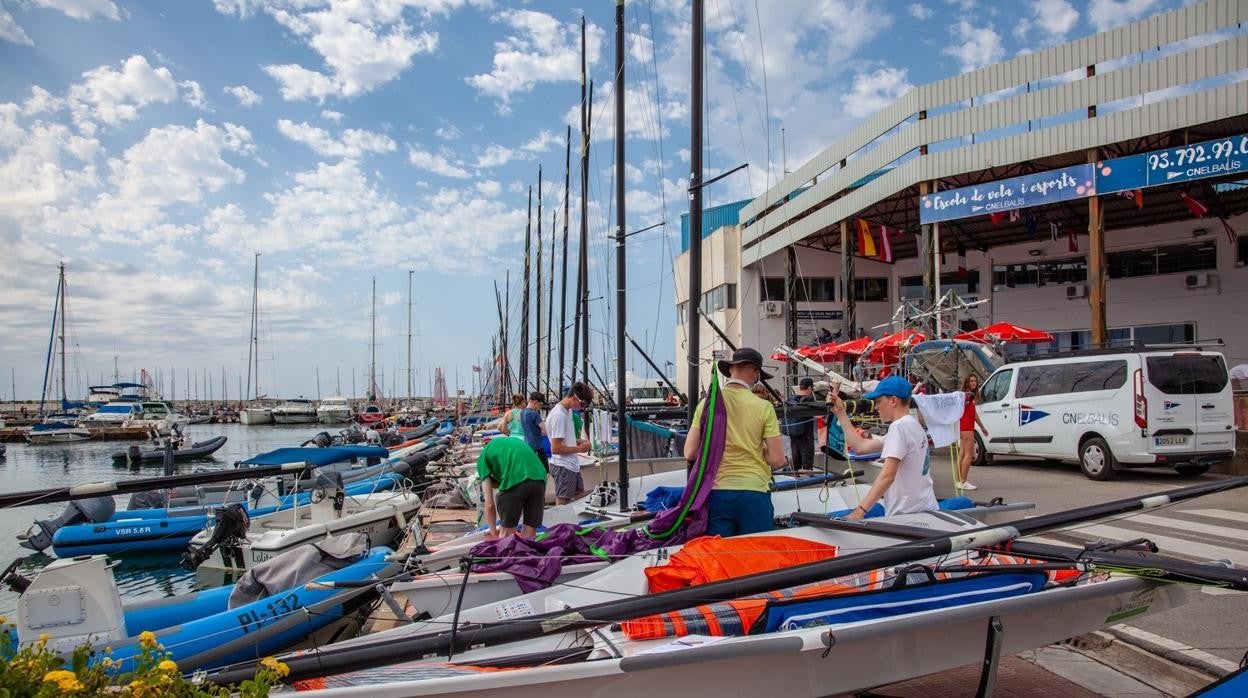 El Mundial de 29er arranca en El Balís con 245 participantes de 26 países y 4 continentes