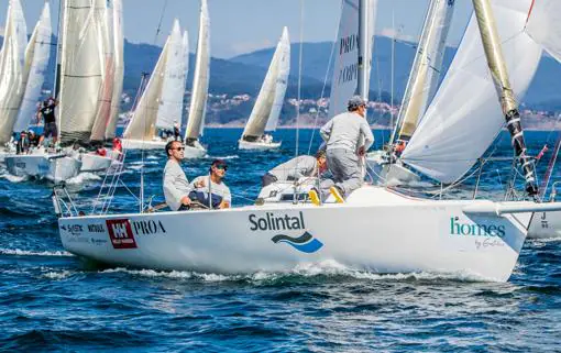 El campo de regata de Islas Cíes es el preferente en el Campeonato de España de la Clase J80