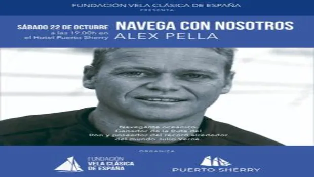 "Navega con Nosotros", el día 22 con Alex Pella y la Fundación Española de Vela Clásica, en Puerto Sherry
