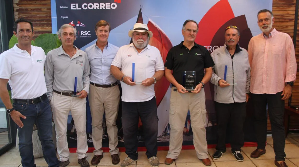 «Maitena», «Kribi», «Ramper» y «Obelix», ganadores del Trofeo El Correo