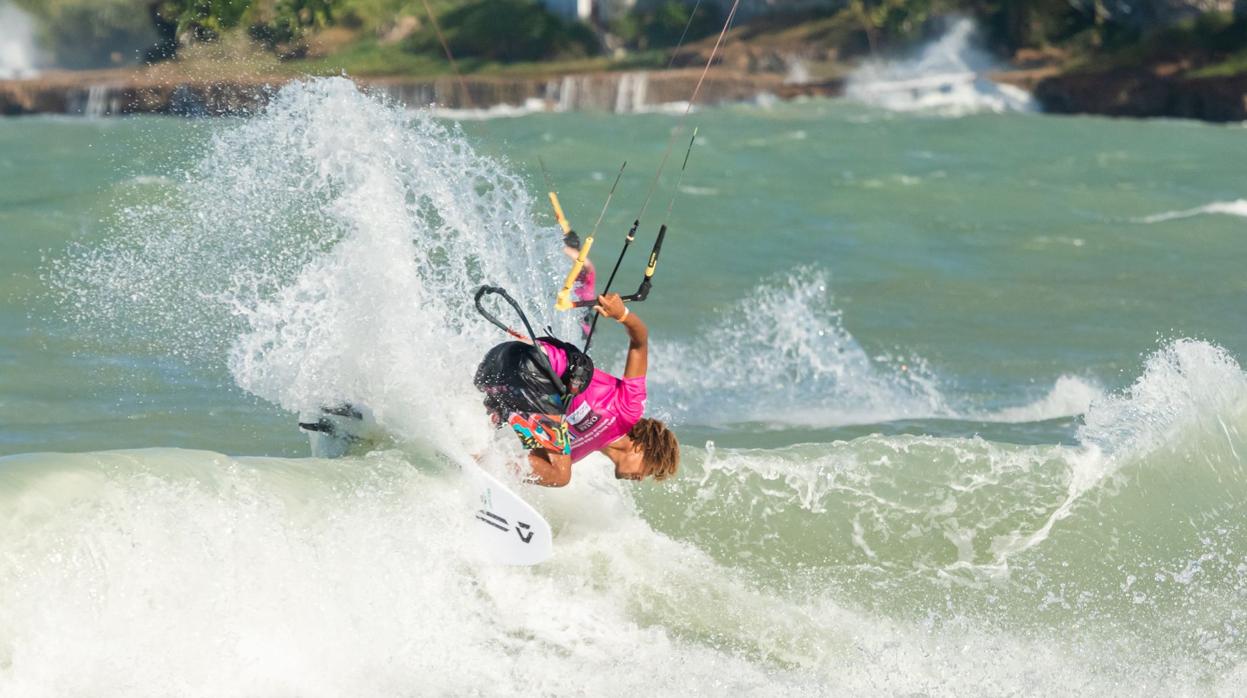 Subtítulo en el World Tour GKA para el rider del Club Náutico Sevilla Matchu Lopes, cuarto en Taiba (Brasil)