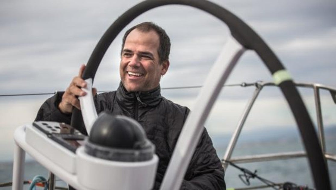 Pablo Arrarte, patrón del equipo VO65 WindWhisper Racing Team en The Ocean Race