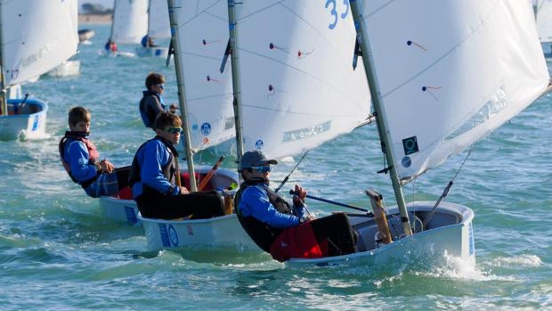 Sergio Manceras, nuevo líder de la Excellence Cup de Optimist