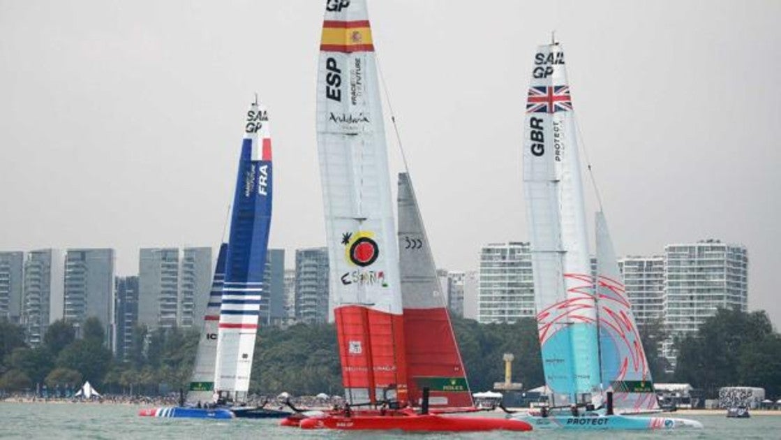 España no levanta cabeza en el Circuito Rolex Sail GP