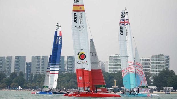 España no levanta cabeza en el Circuito Rolex Sail GP