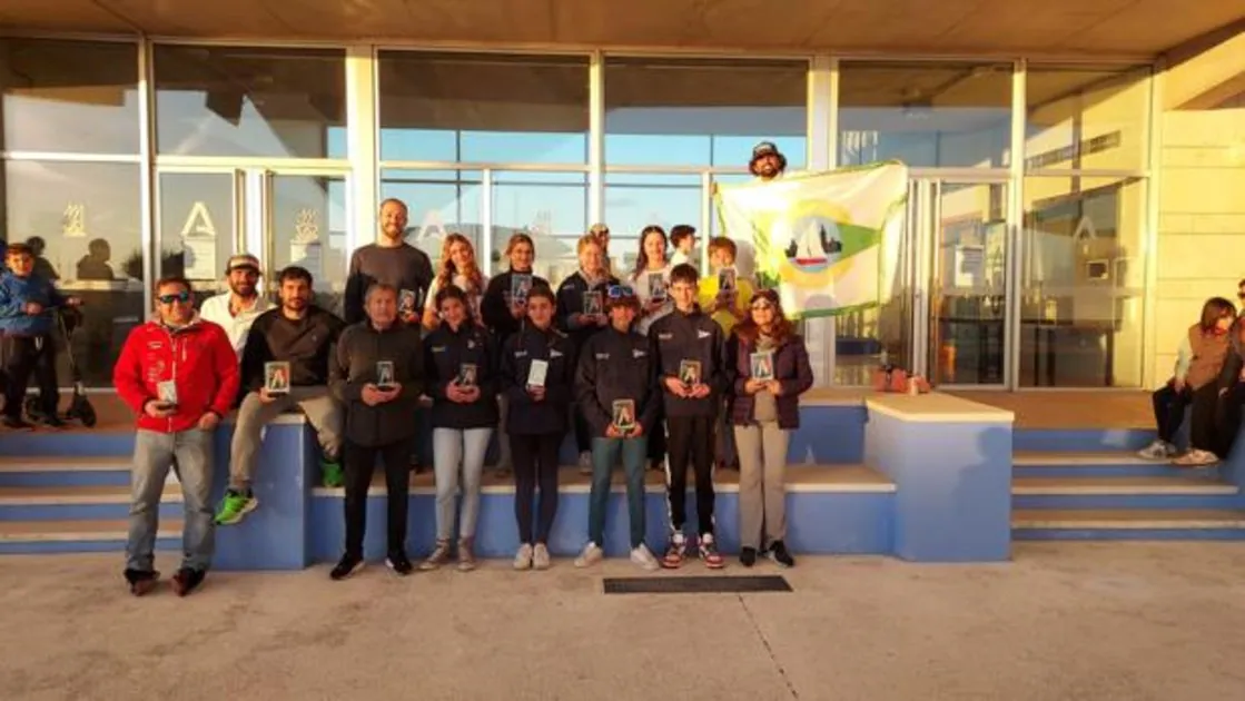 Curro Manchón ganador de la Copa de Andalucía de Windsurf