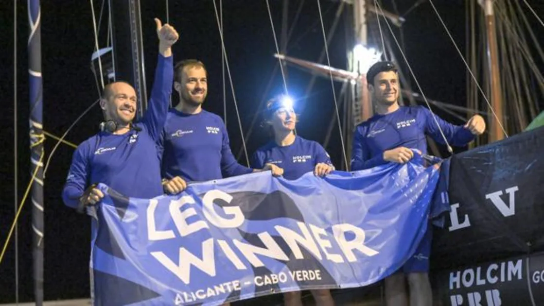 El Team Holcim-PRB llegó a Cabo Verde y ganó la primera etapa de The Ocean Race