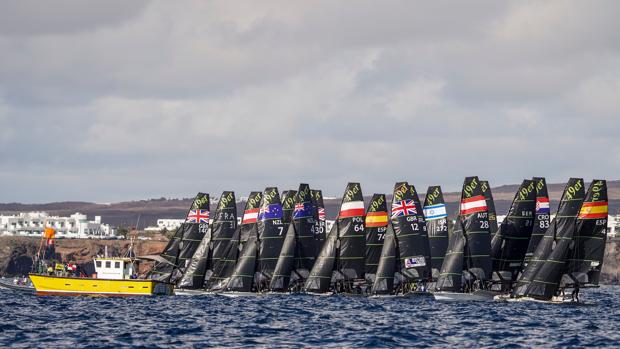 La Lanzarote International Regatta inaugura su tercera edición con una larga e intensa jornada