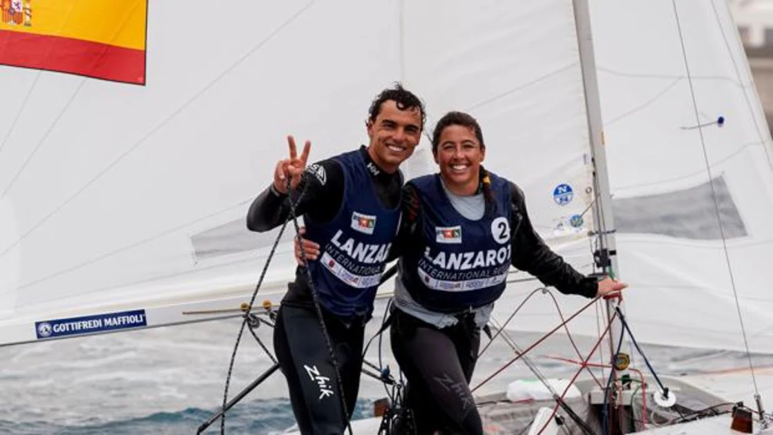 Jordi Xammar y Nora Brugman, campeones de la Lanzarote International Regatta