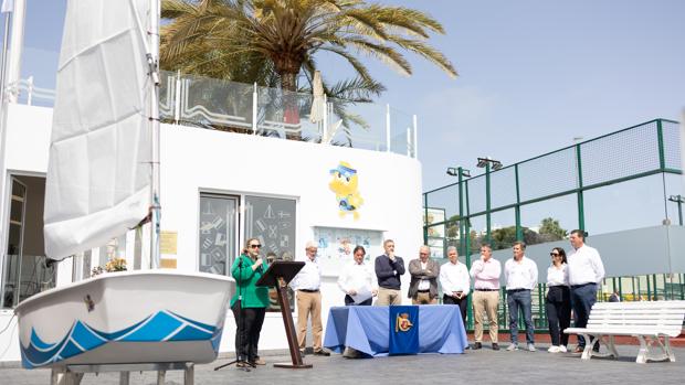 El RCN Gran Canaria inauguró las nuevas instalaciones de Ventura Quevedo, su escuela de vela
