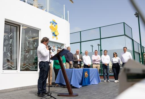 El RCN Gran Canaria inauguró las nuevas instalaciones de Ventura Quevedo, su escuela de vela