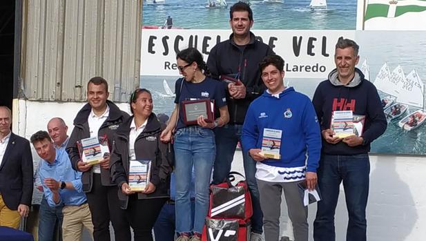 Tone Pérez y Paloma González conquistaron el Campeonato de ESpaña de Vaurien