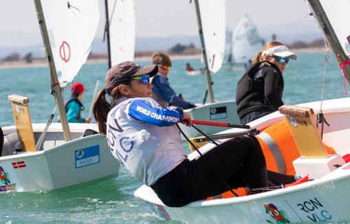 Blanca y Marta Ferrando, campeonas de la Copa de España Optimist 2023