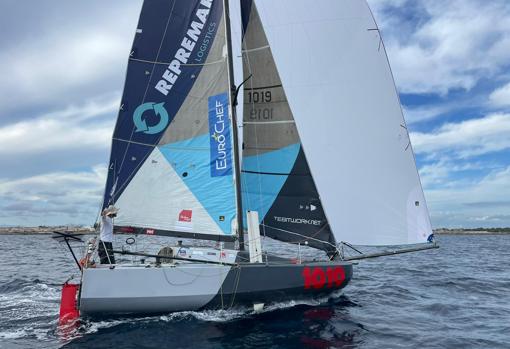 Fede Waksman se impuso en la primera etapa de la regata Solo Med