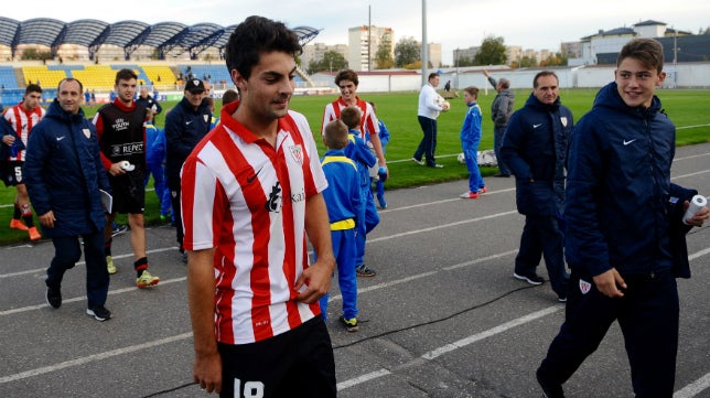 Villalibre, del Bilbao Athletic, podrá jugar tras aprobar selectividad