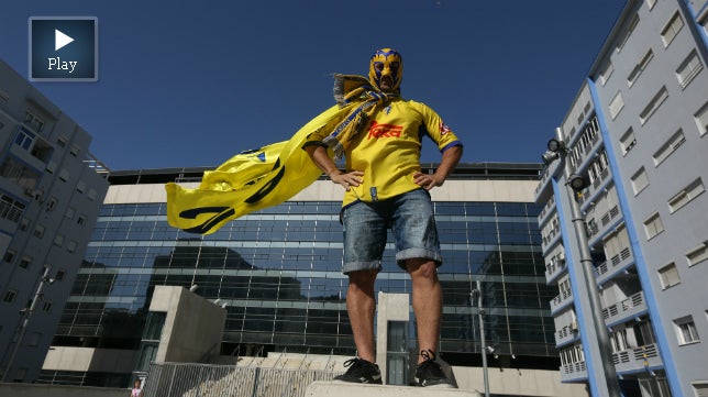 CadiMan, el superhéroe del Cádiz CF