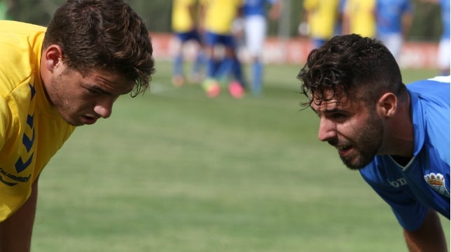 Cádiz B 2 Xerez CD 1. Román, protagonista del derbi