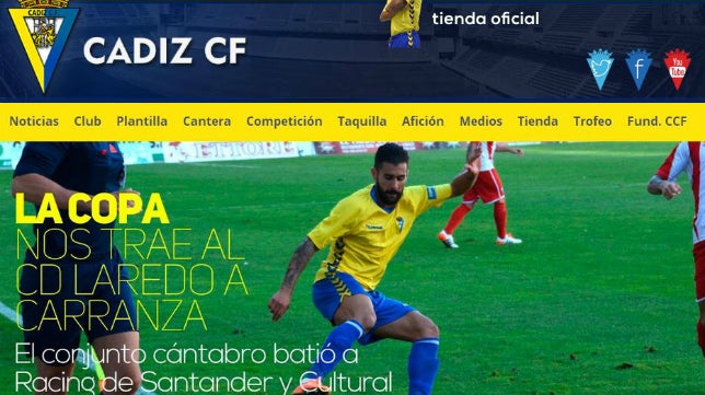 El Cádiz CF - Racing por Internet de pago y la vuelta podría ser igual