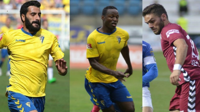 Güiza, Cuero y Lolo Plá; tres goles en 1.886 minutos con el Cádiz CF