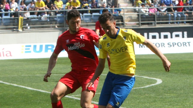 Candela para el centro del campo del Cádiz CF