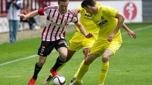 La UD Logroñés da la sorpresa ante el Villarreal B