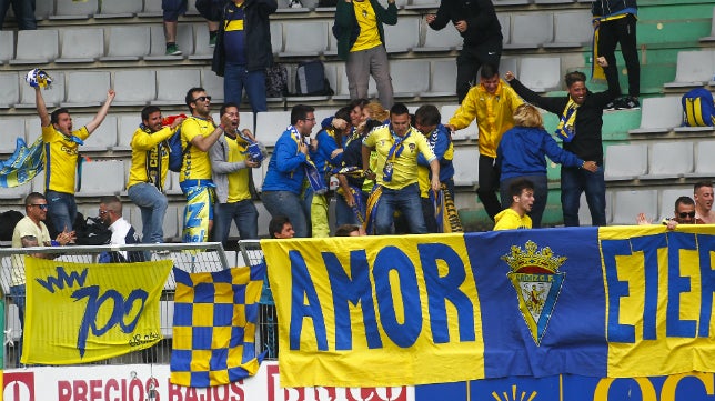 Cádiz y Racing de Santander intercambian 500 entradas a 20 euros cada una