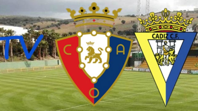 El Cádiz CF - Osasuna, televisado por internet