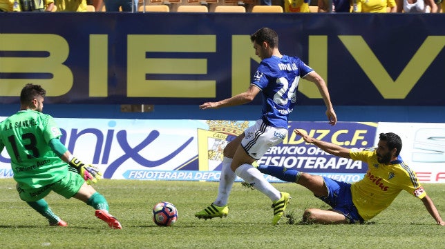 La pizarra del Cádiz CF-Real Oviedo: Cazados en la séptima jornada