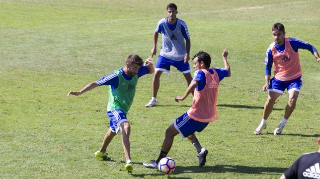 Eddy en el partido ante el Rayo Vallecano