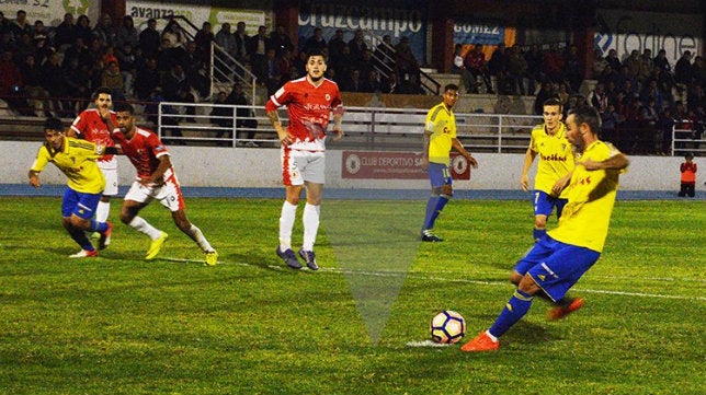 El Cádiz CF salva la imagen y se hace respetar en San Roque (2-3)