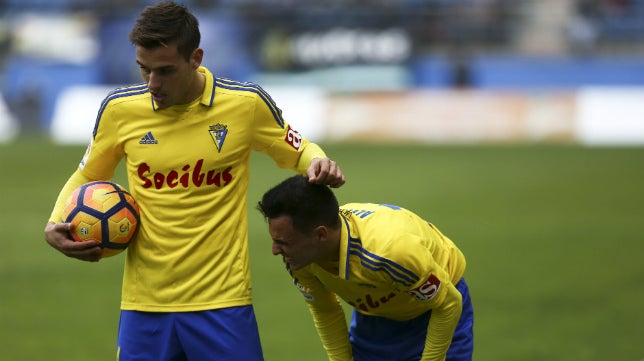 La pizarra del Cádiz CF 0-0 Reus