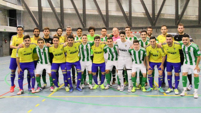 Cádiz CF Virgili y Betis Futsal agradan a la afición