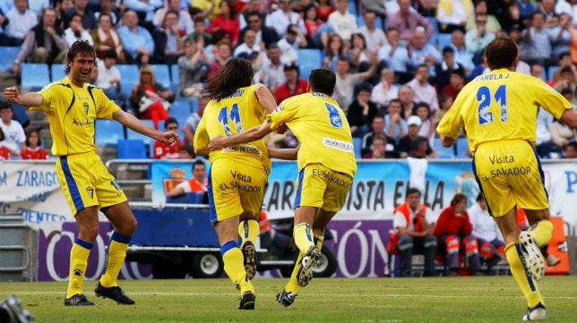 Triunfo en la última visita del Cádiz CF a La Romareda