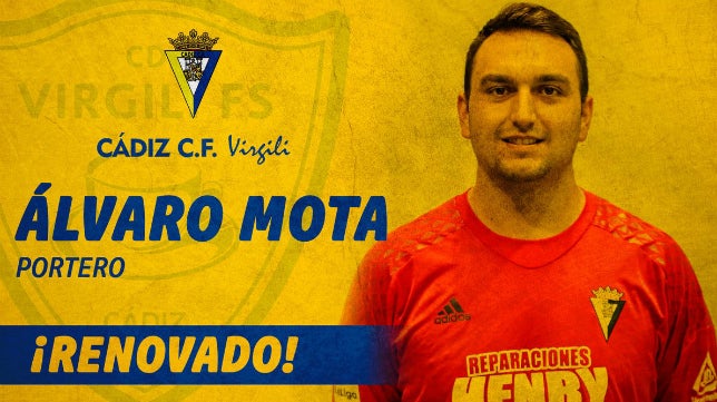 El Cádiz CF Virgili apuntala su portería