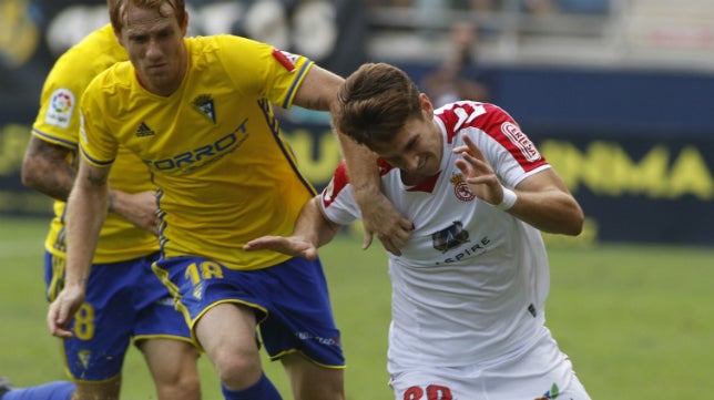 La pizarra del Cádiz CF-Cultural Leonesa