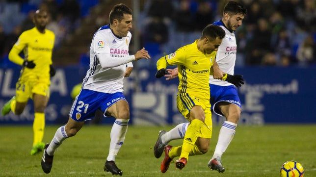 Zaragoza contra Cádiz CF: las notas de los jugadores