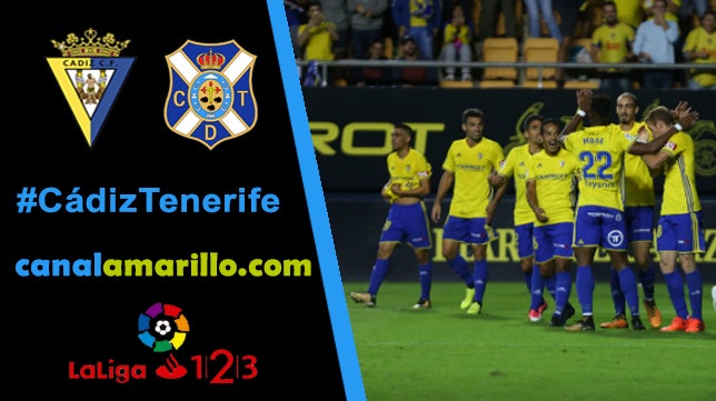 Así vivimos el Cádiz CF vs CD Tenerife: 1-1