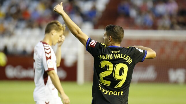 Manu Vallejo y Cifuentes, los protagonistas de la primera vuelta del Cádiz CF