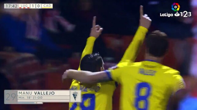 VÍDEO: El gol de Manu Vallejo, para disfrutarlo una y otra vez