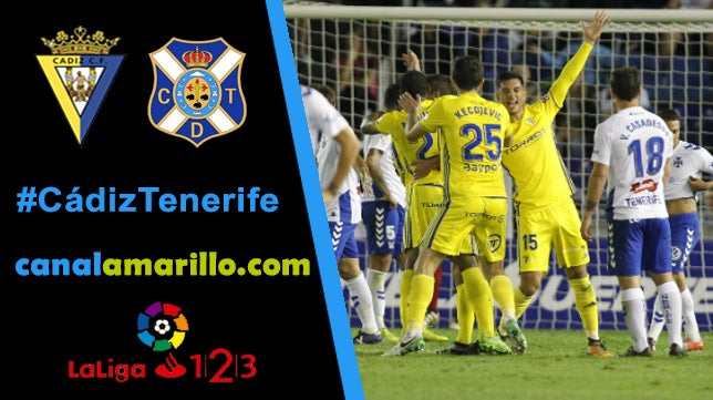 Así vivimos el Cádiz CF vs CD Tenerife: 2-0