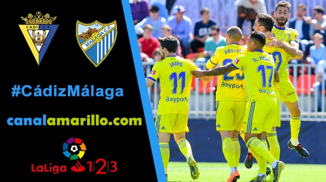 Así vivimos el Cádiz CF vs Málaga CF: 1-1