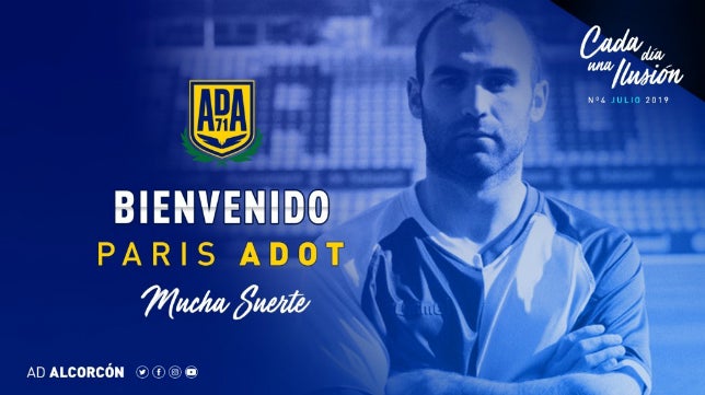 Paris Adot debutará en la LFP con el Alcorcón