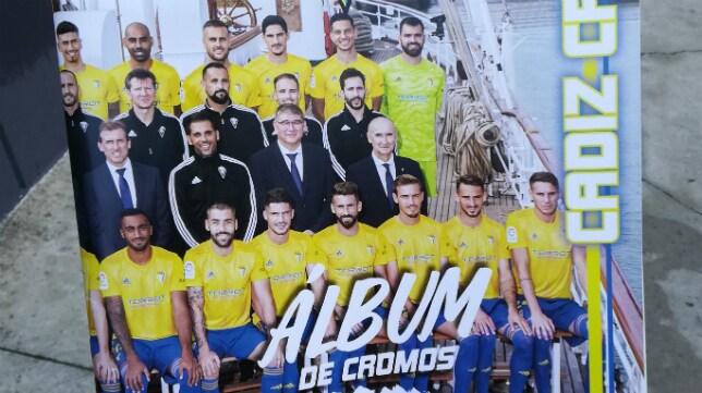 El álbum de cromos del Cádiz CF 2019/2020