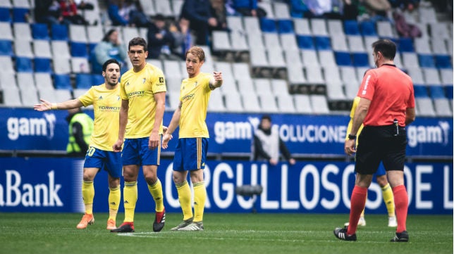 Alex, el pichichi del Cádiz CF: &quot;Hemos hecho un partido perfecto&quot;