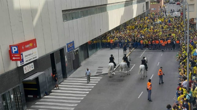 Dispositivo policial «muy ambicioso» para el Cádiz CF vs Albacete