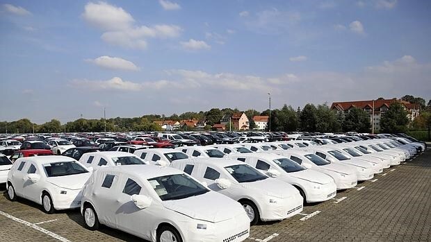 Modelos de Volkswagen Golf listos para ser enviados