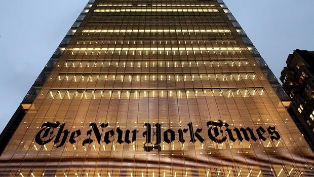 Sede del diario norteamericano, «The New York Times»