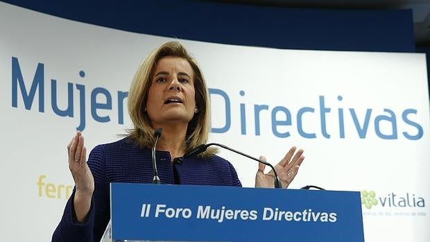 La ministra de Empleo, Fátima Báñez