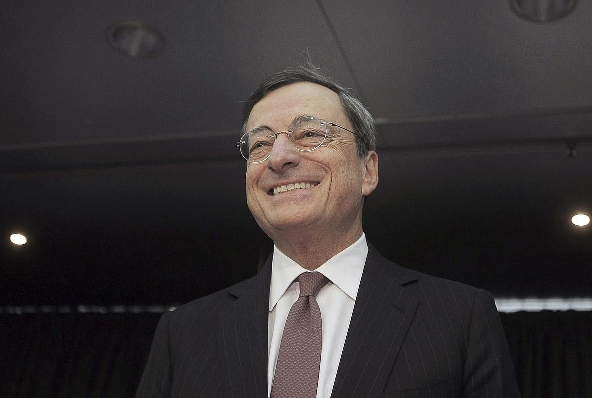 El presidente del Banco Central Europeo, Mario Draghi