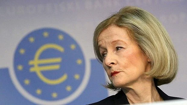 Daniele Nouy , presidenta del organismo supervisor del BCE